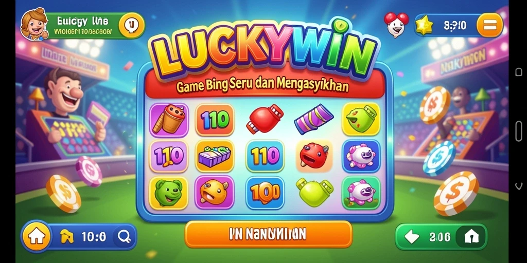 Tampilan gameplay Bingo yang seru dan menarik.