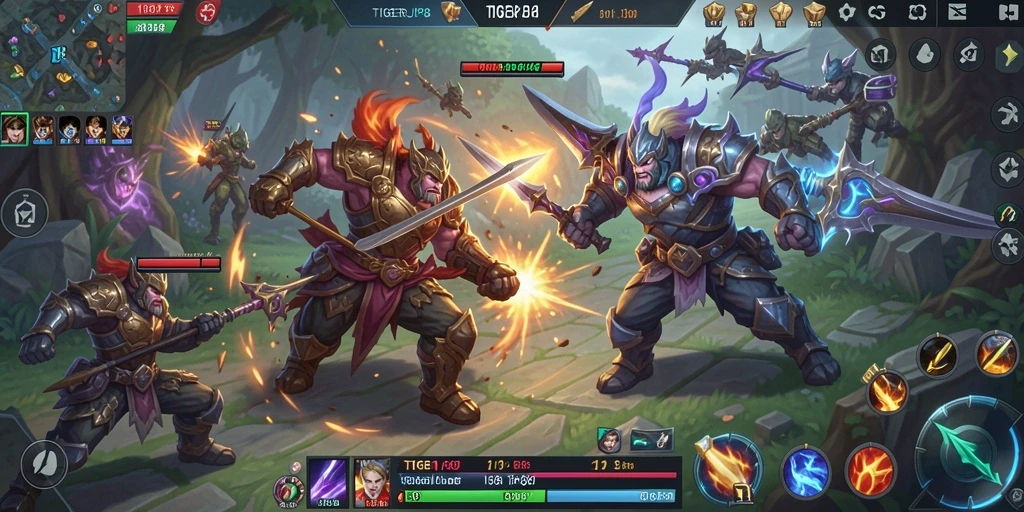 Gameplay seru dan intens di TIGERJP88 dengan karakter unik.